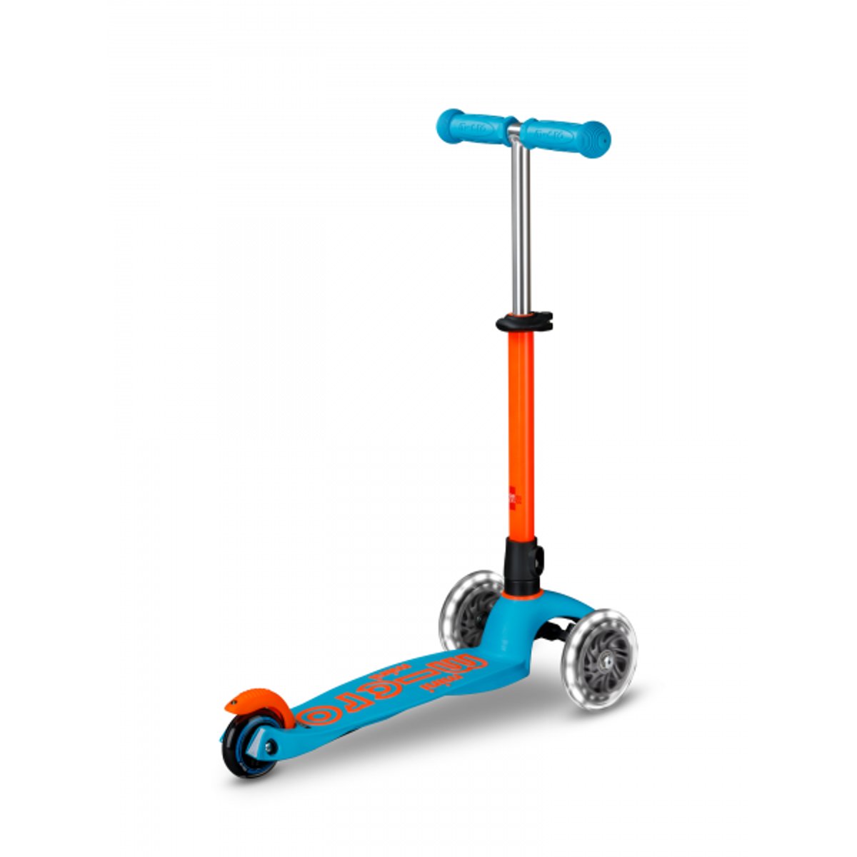 Mini Micro Deluxe Néon LED - Sunset Orange orange, MICRO MOBILITY