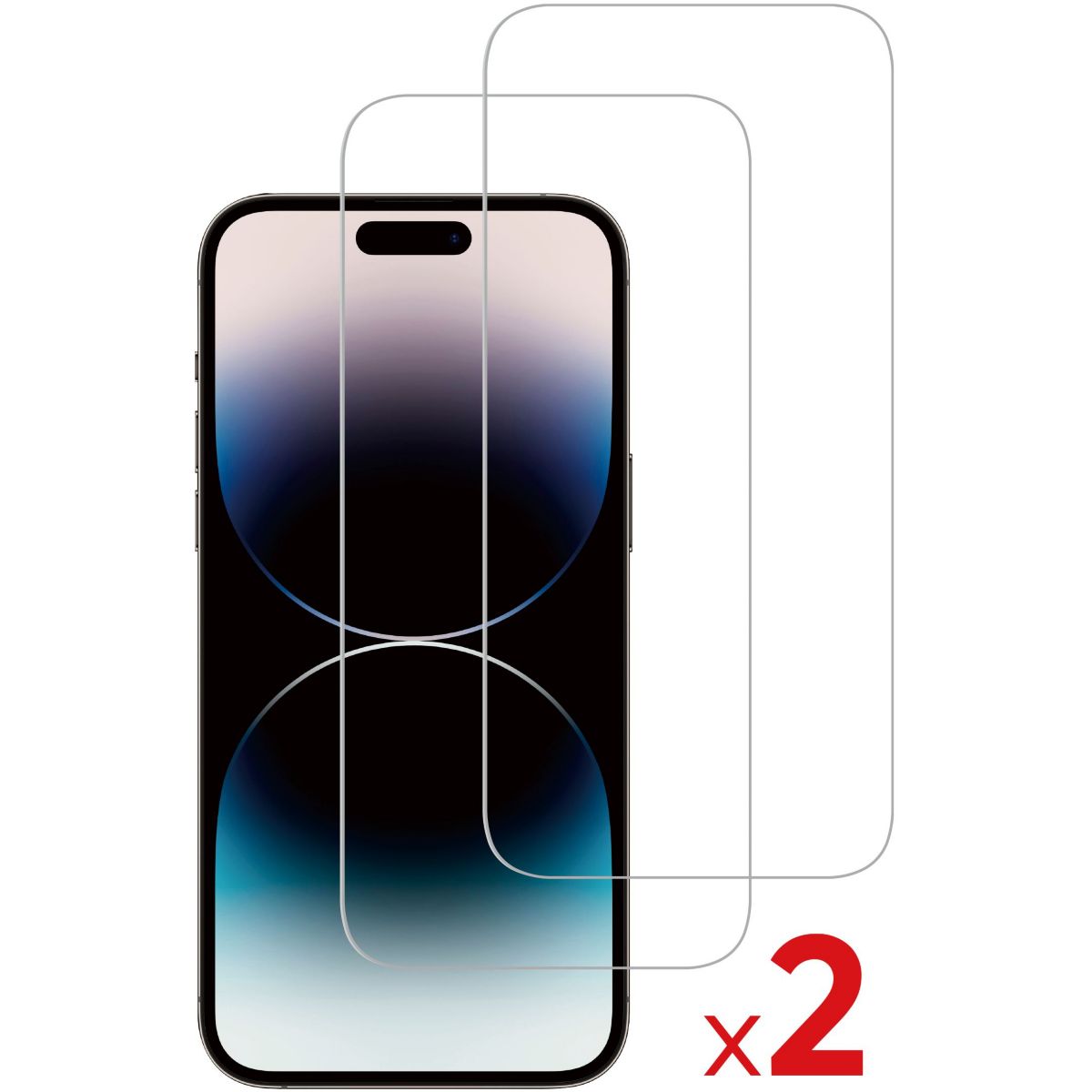 Coque iPhone 15 Pro Max coque + Verre trempé couleur unique, ESSENTIEL B