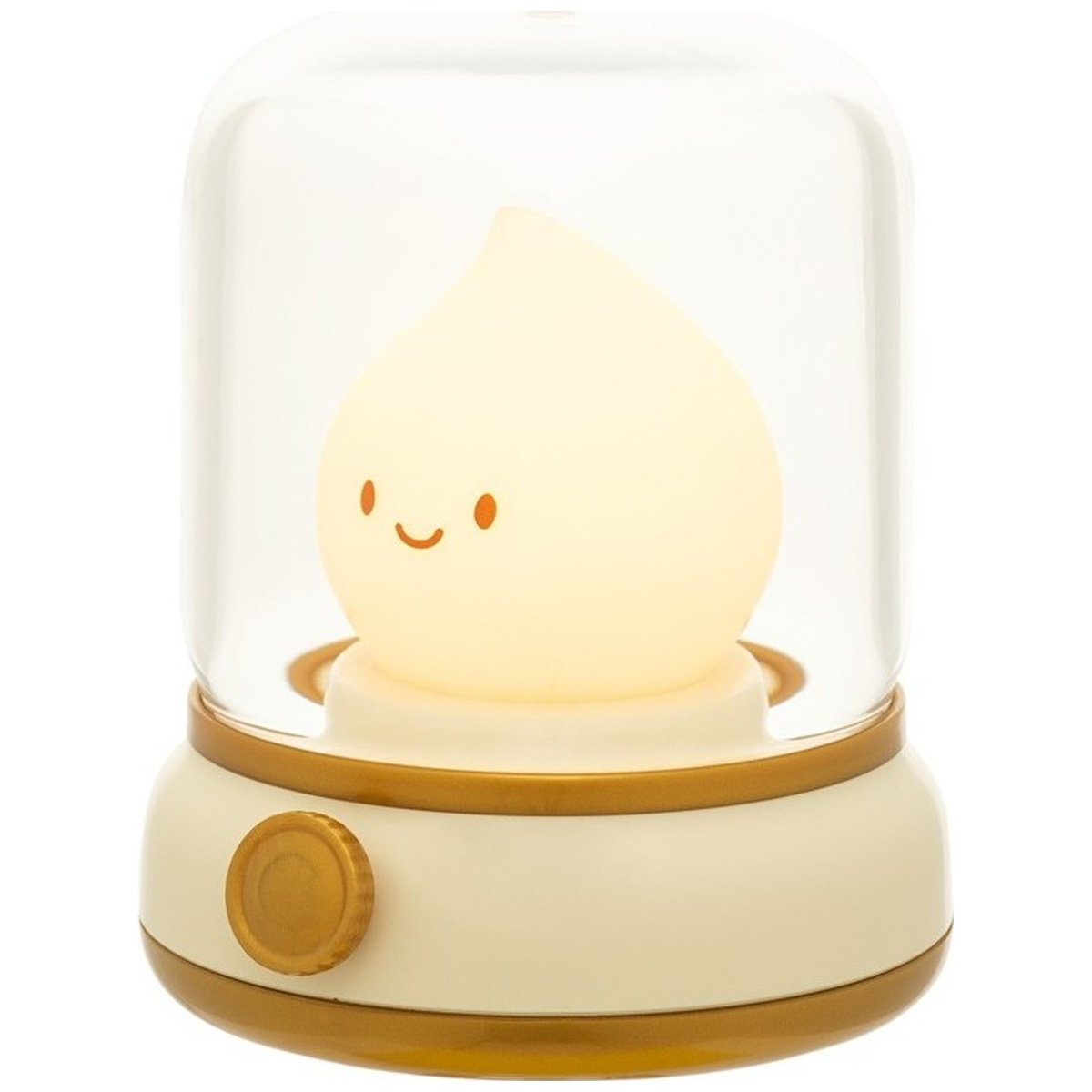 Veilleuse rechargeable Petite Flamme jaune, doré, MARY'S