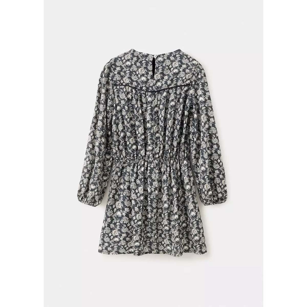 Robe à fleurs noir, MANGO KIDS