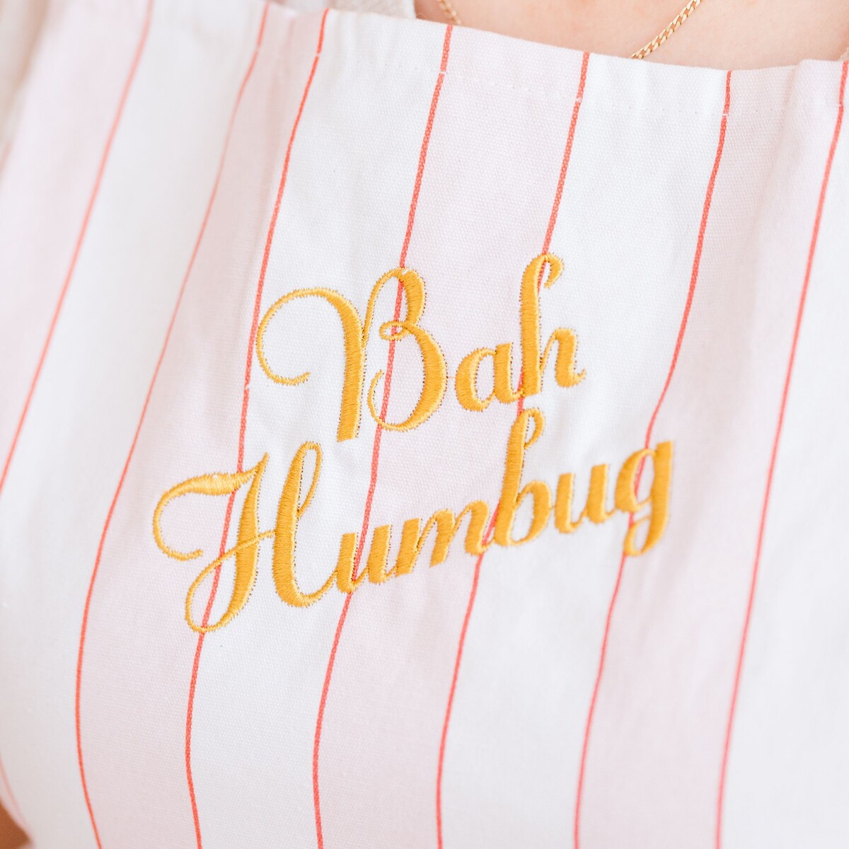 Xmas Squirrel "Bah Humbug" Apron multi-coloured, YVONNE ELLEN