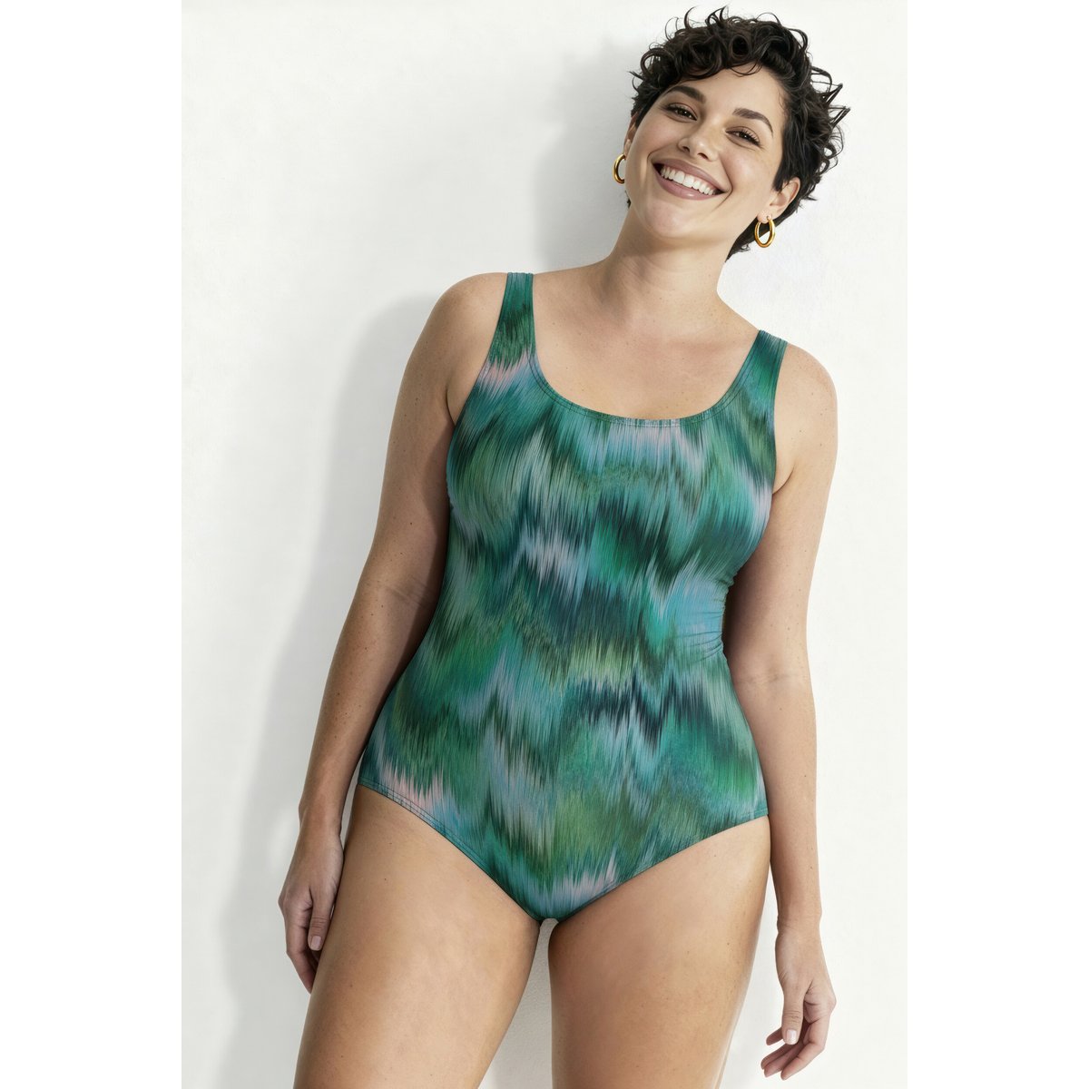 Maillot de bain sans bonnets souples noir, ULLA POPKEN