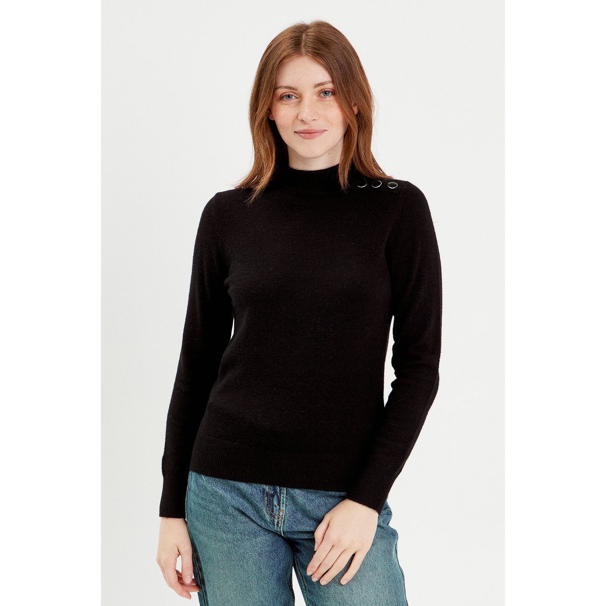 Pull manches longues noir, CACHE CACHE