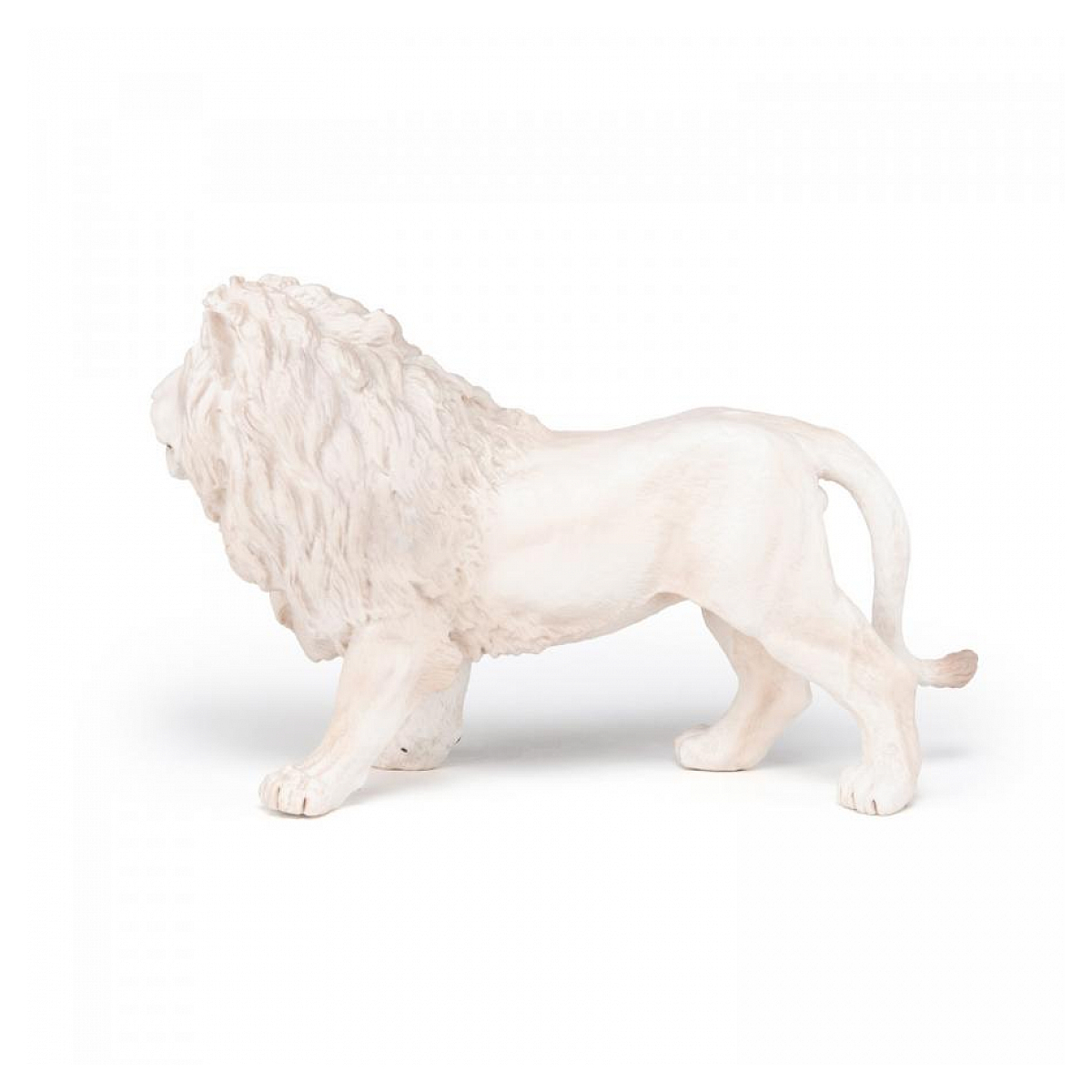 Figurine Grand Lion Blanc blanc, PAPO