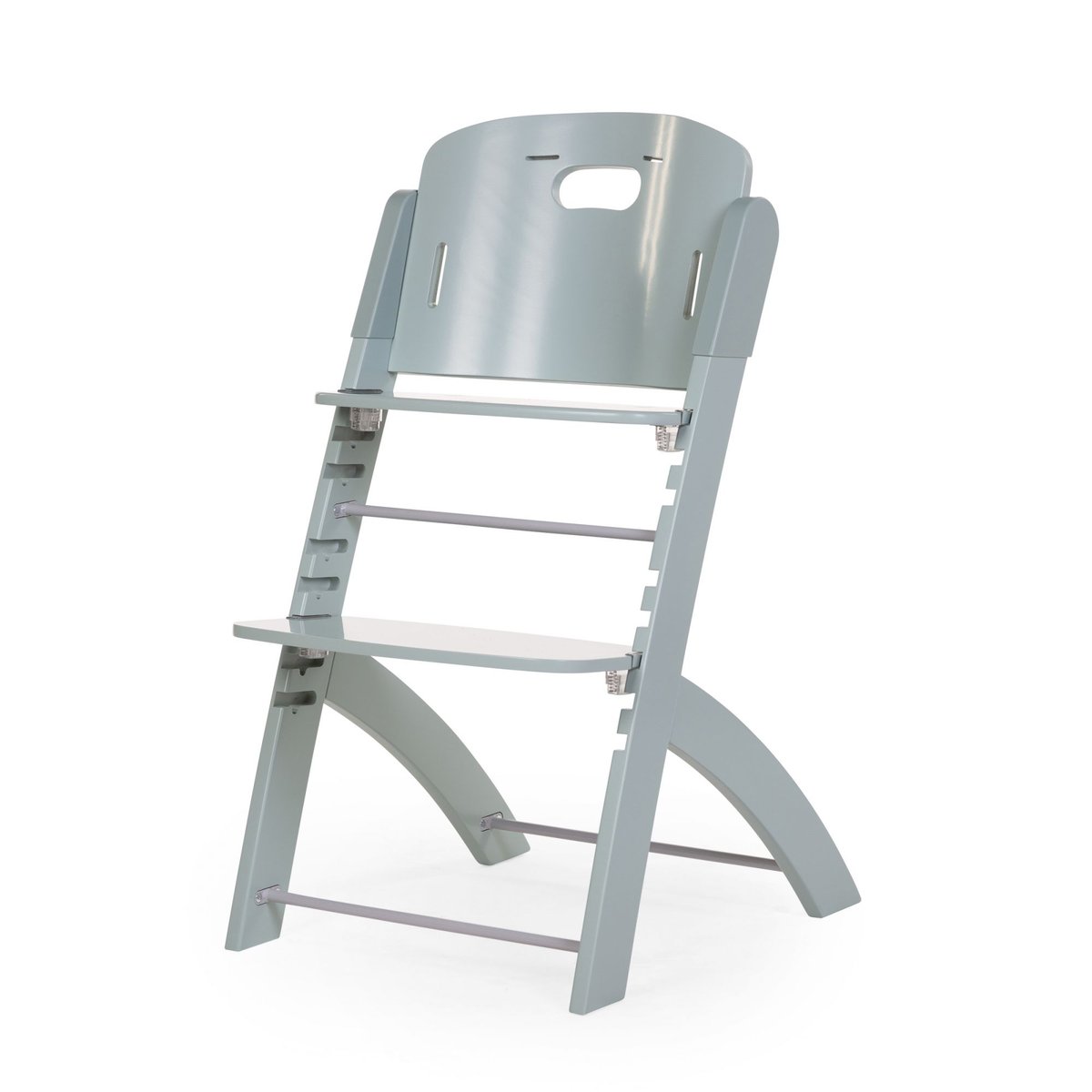 Chaise haute évolutive + tablette EVOSIT menthe, CHILDHOME