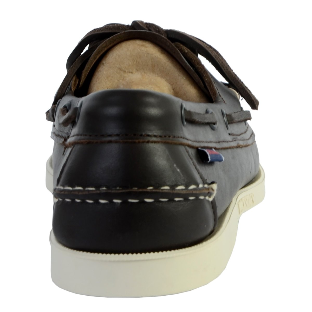 Derby Lacet Cuir Crazy marron sombre, SEBAGO