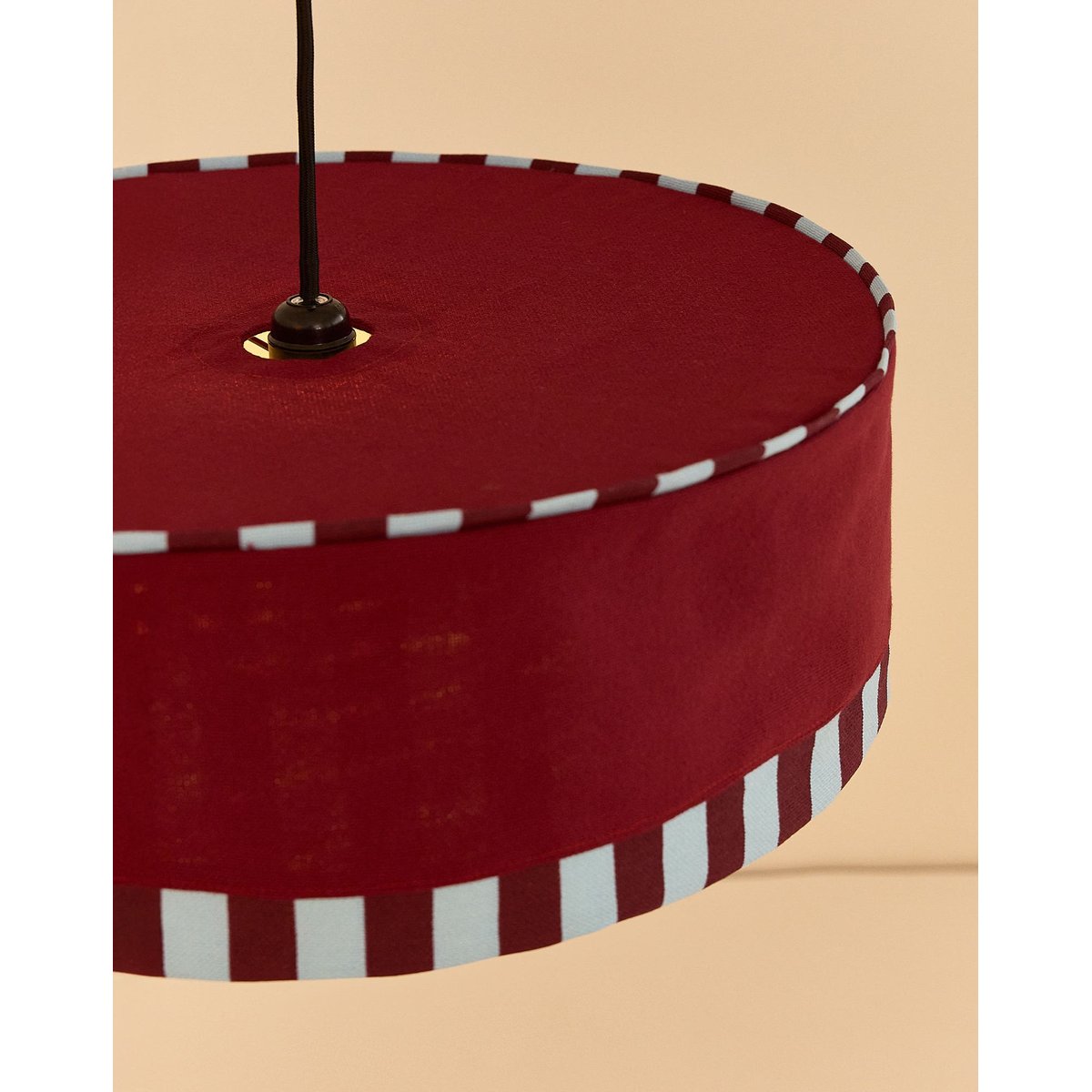 Abat-jour pour suspension diam. 50cm Paul burnt red, NOBODINOZ