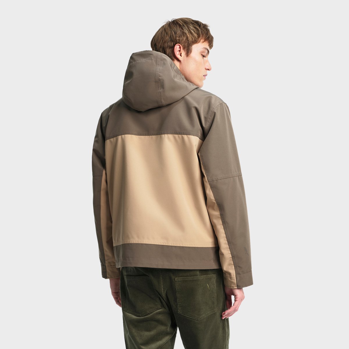 Veste courte à capuche MTD sable, AIGLE