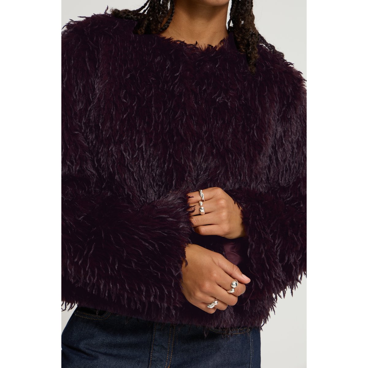 Veste d'extérieur marron fudge, ICHI