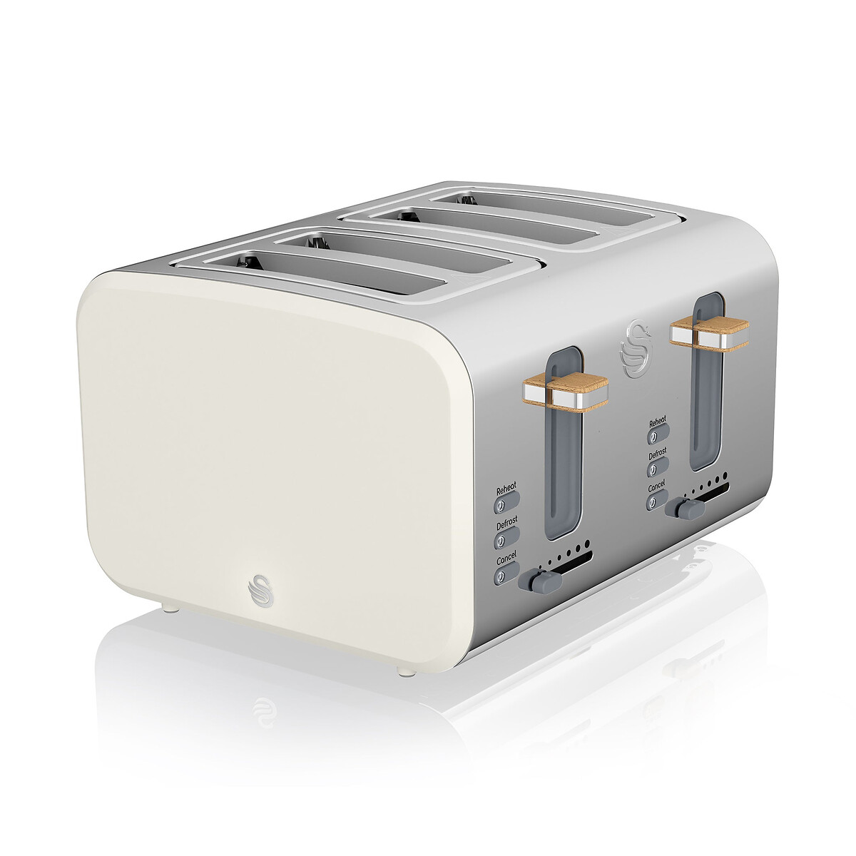 Nordic 4-Slice Toaster - ST14620 white, SWAN
