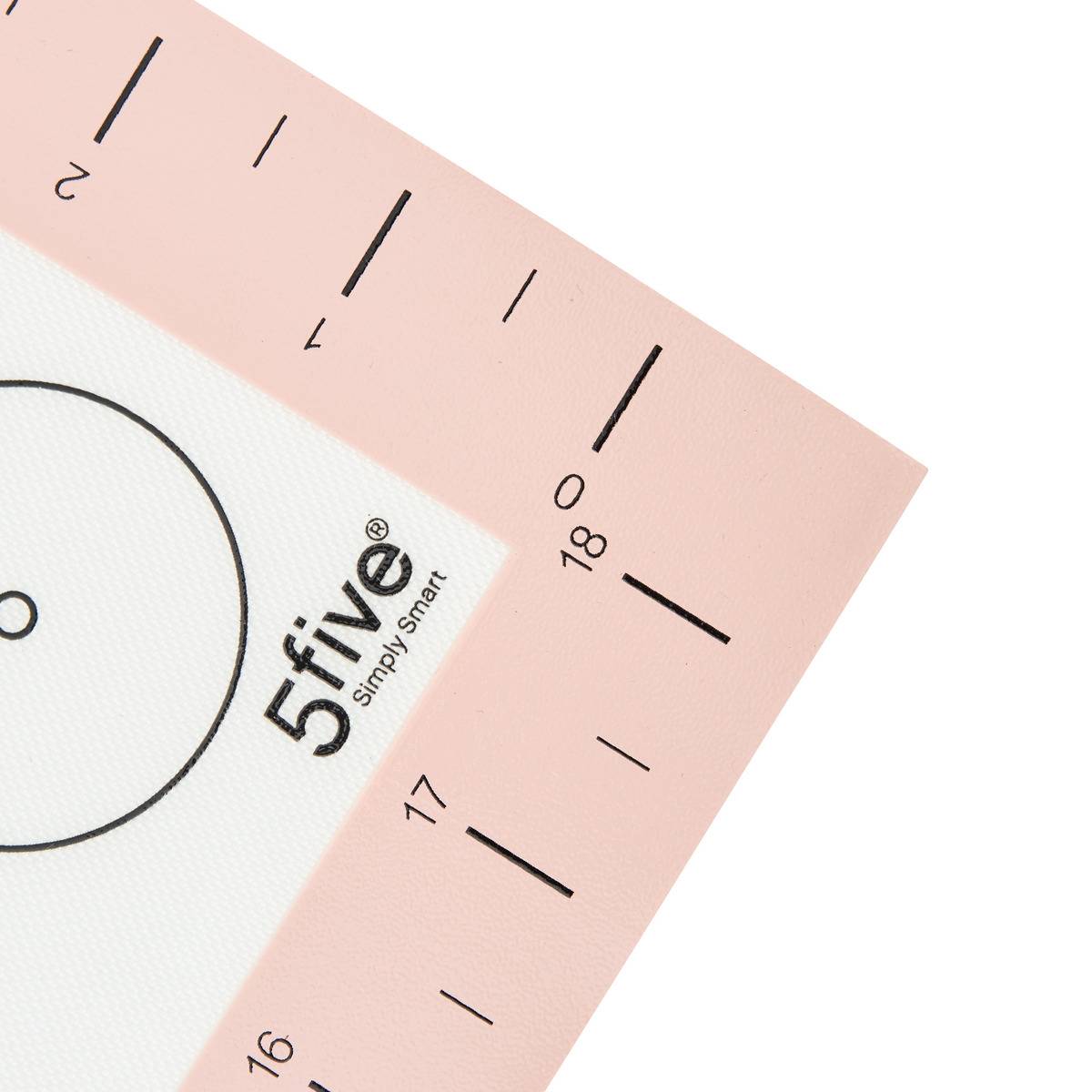 Tapis de cuisson pâtisserie 50x35cm ESSENTIELS rose, 5FIVE SIMPLY SMART