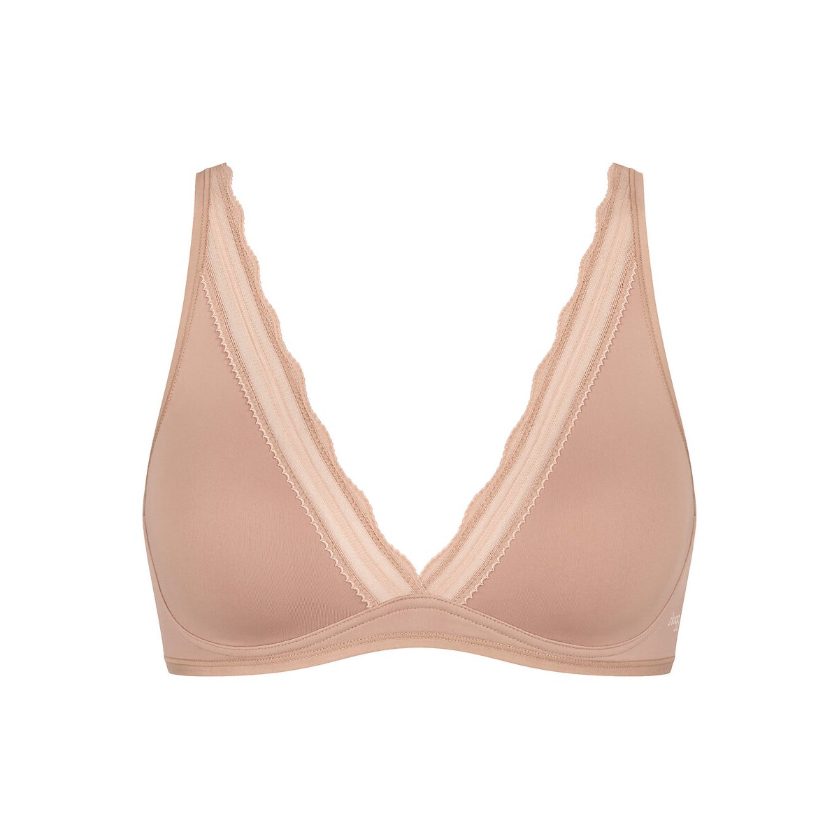 Reggiseno scollato GO BLUSH marrone beige, SLOGGI