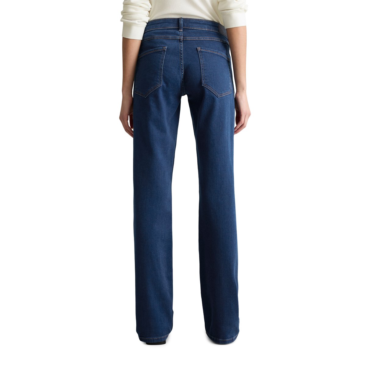 Jeans modèle Nella bootcut en coton organique mélangé stretch bleu clair, MARC O’POLO DENIM