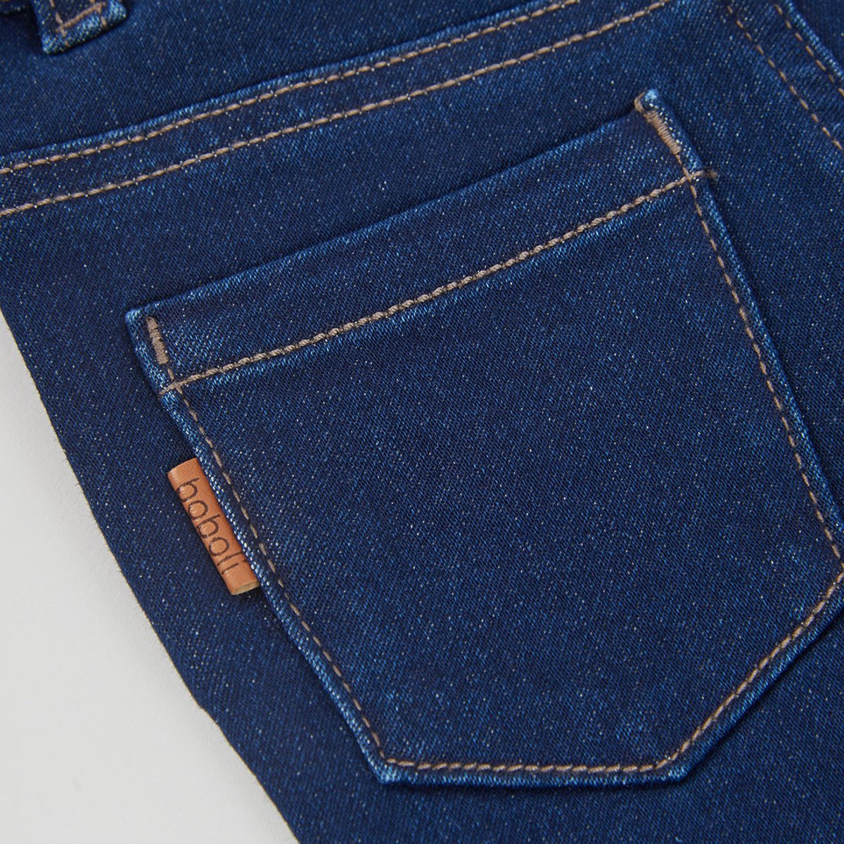 Pantalon garçon denim bleu, BOBOLI