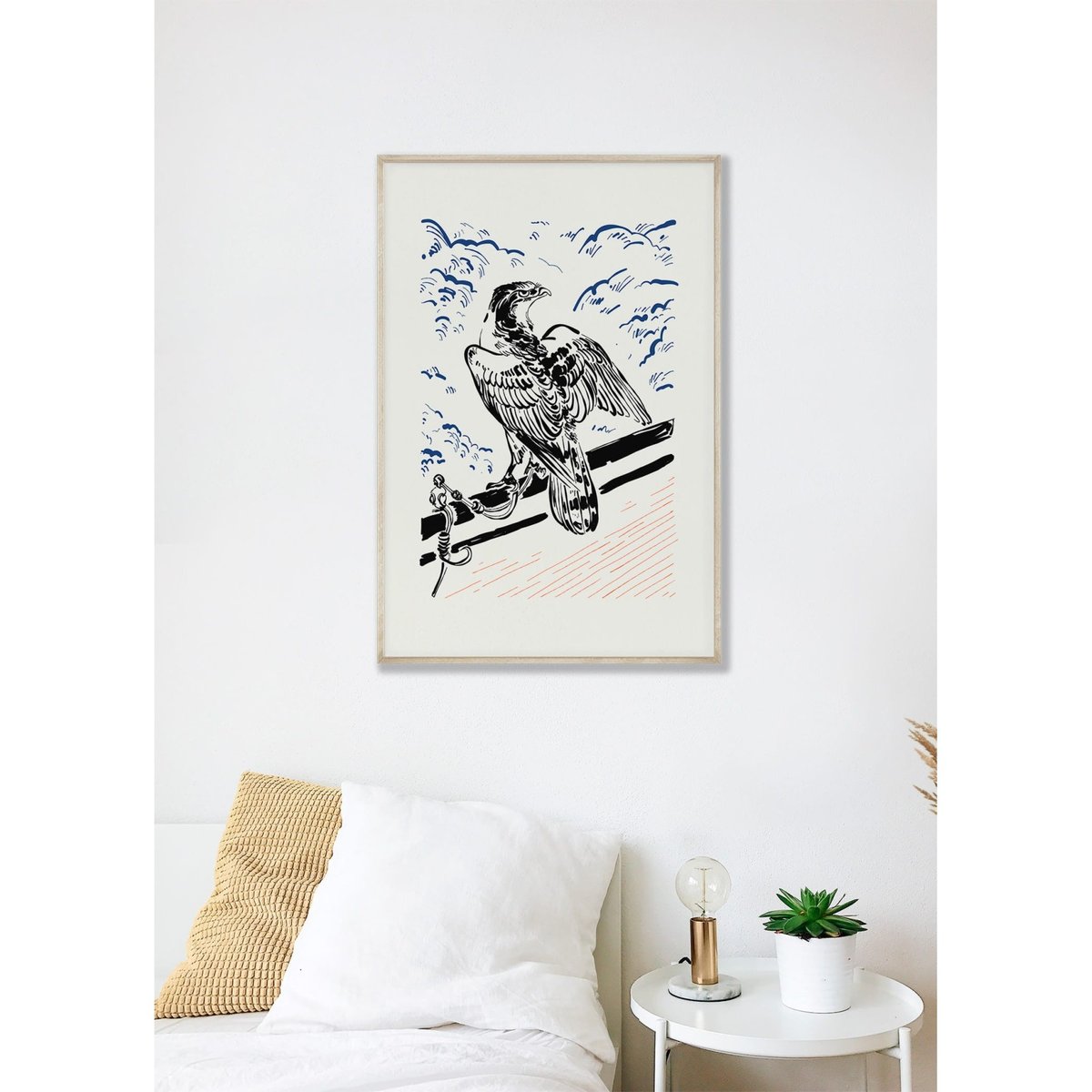 Affiche Art Japon 8 blanc, L'AFFICHERIE