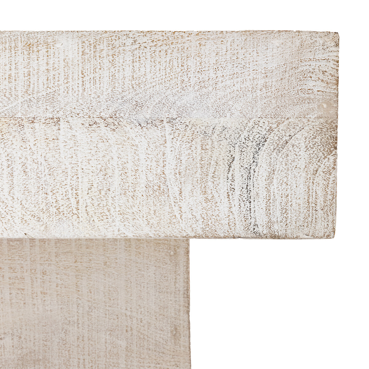 Rustana Whitewash Mango Wood Coffee Table wood white, ÉDITÉ