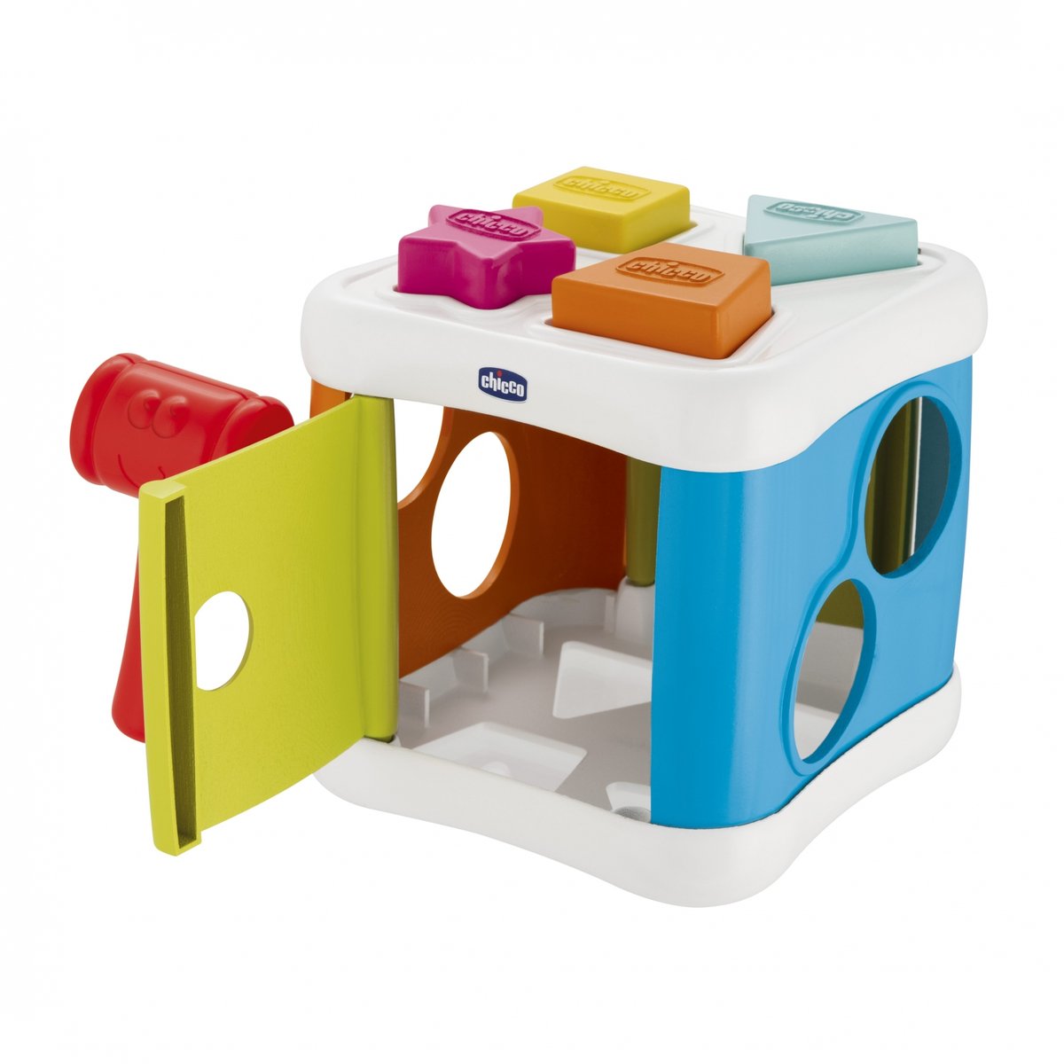 Cube à formes 2 en 1 multicolore, CHICCO