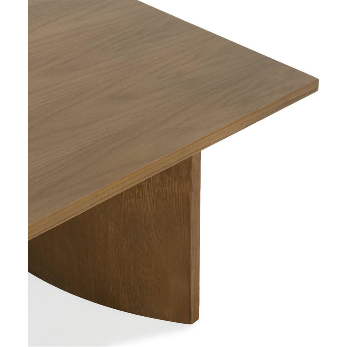 Table basse en frêne sculpturale noyer, RECOLLECTION