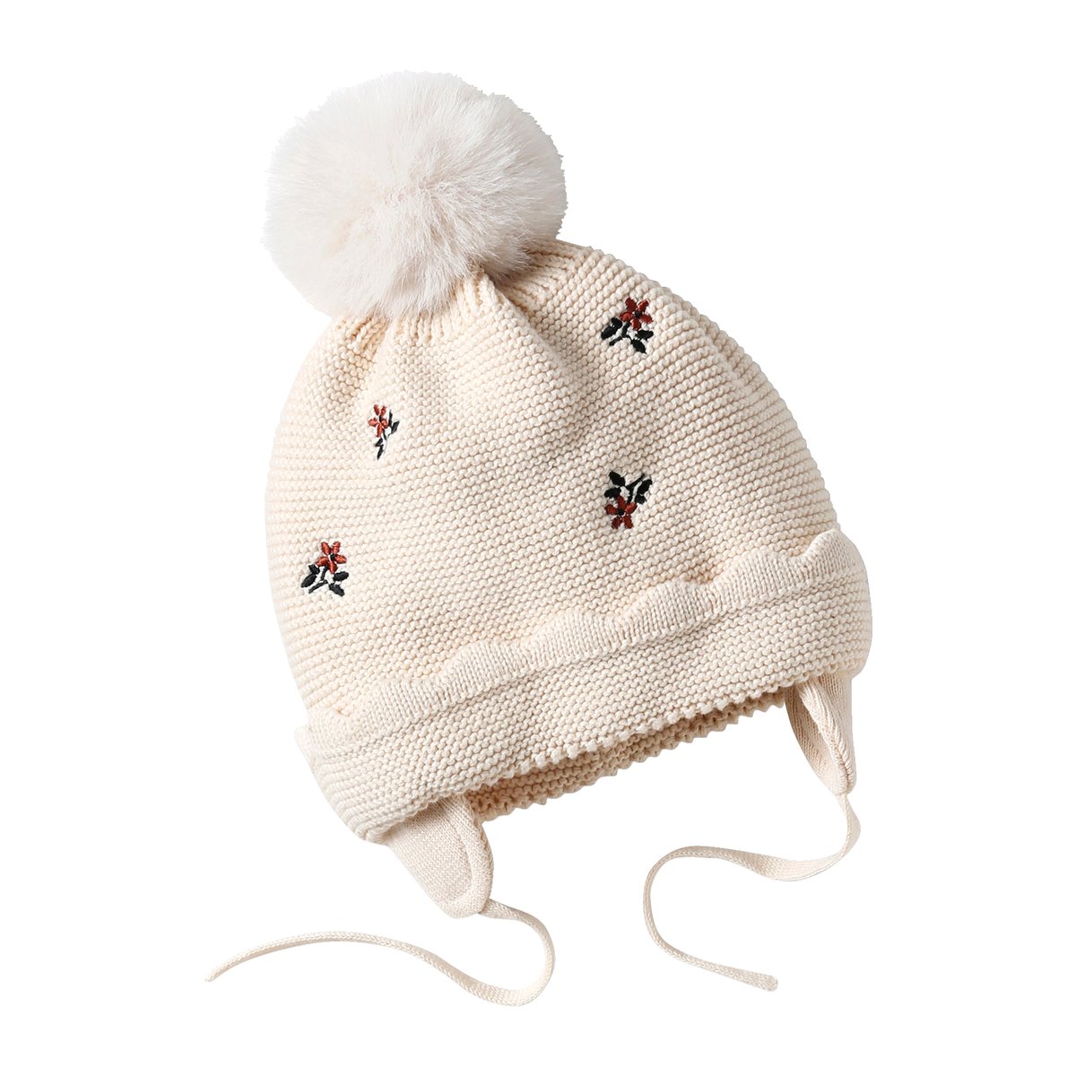 Ensemble bonnet + snood + moufles beige poudré, VERTBAUDET