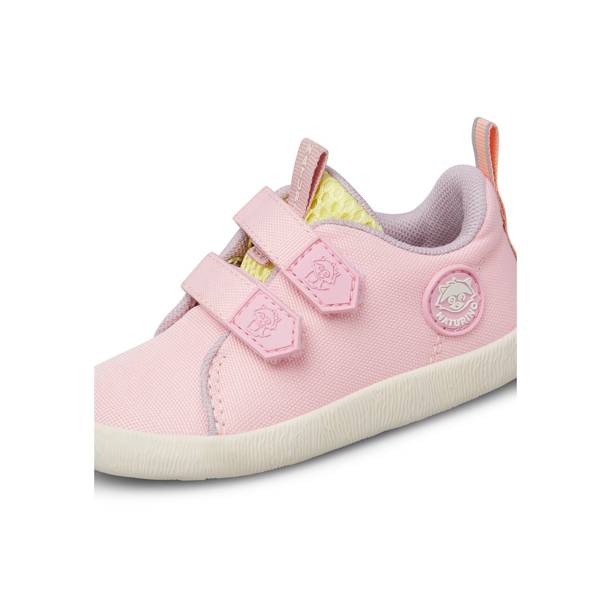 Chaussures barefoot en tissu YOMPY VL. rose-, NATURINO