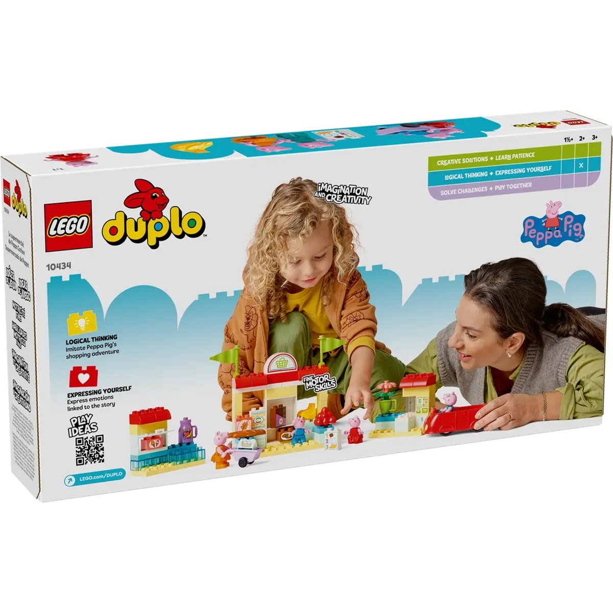 LEGO DUPLO - Supermarché de Peppa Pig - Jeu de Rôle Amusant pour Enfants multicolore, LEGO
