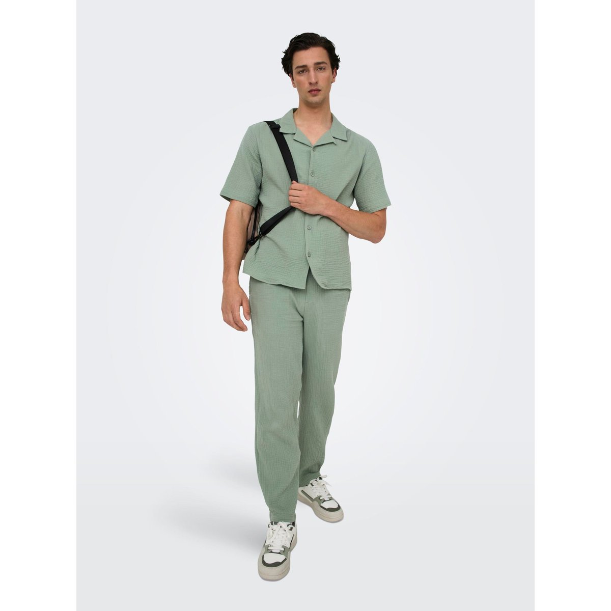 Pantalon iceberg green, ONLY & SONS
