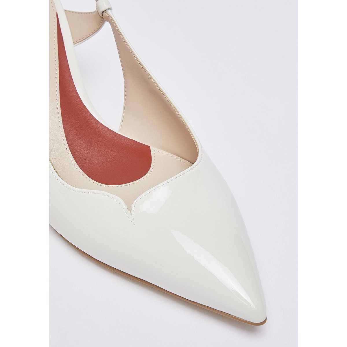 Slingbacks en vernis lait, LIU JO