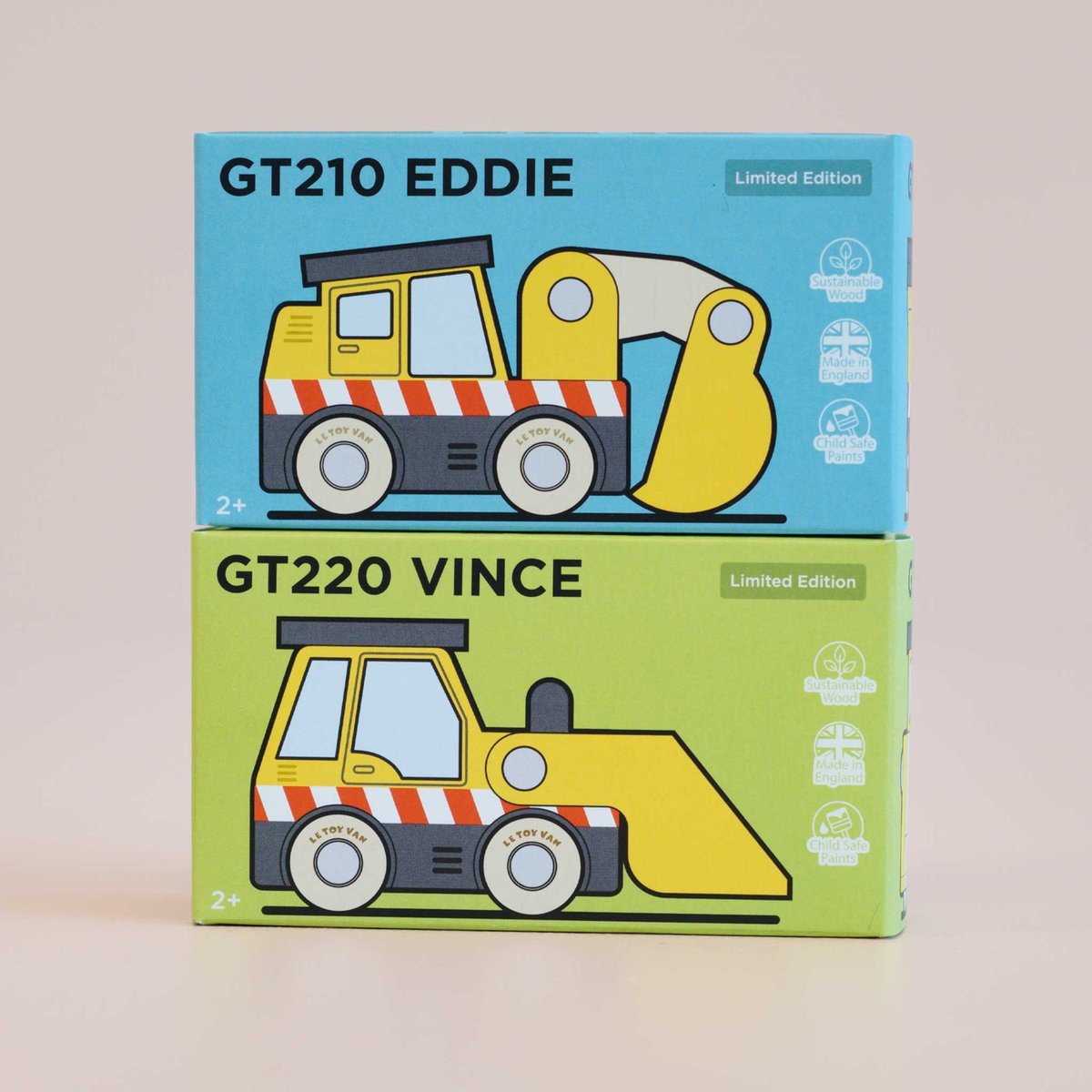 Bulldozer Vince No 38 jaune, LE TOY VAN
