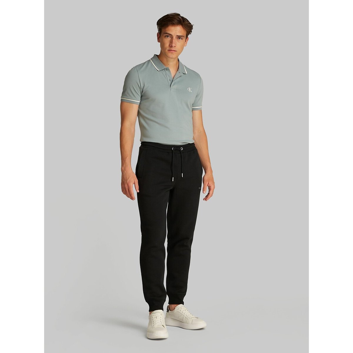 Pantaloni da jogging Monologo nero , CALVIN KLEIN JEANS