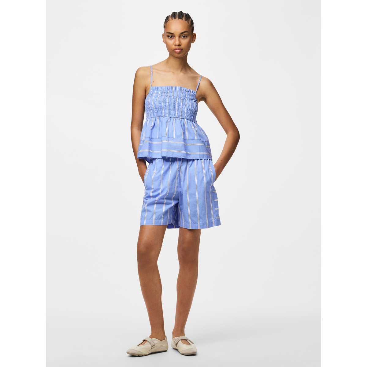 Short bleu - hydrangea, PIECES