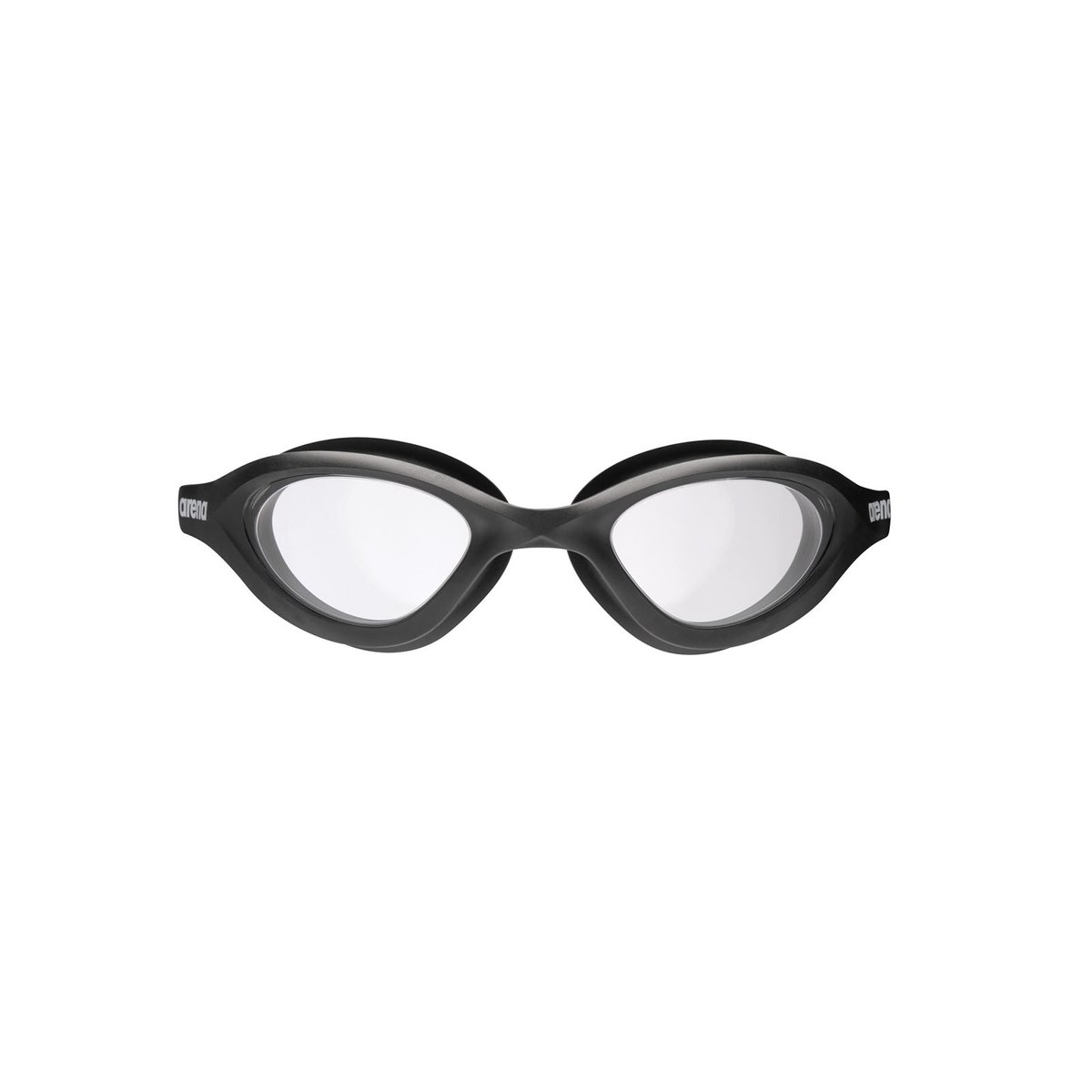 Lunettes unisexes arena 365 pour nageurs de fitness clear - black - black, ARENA