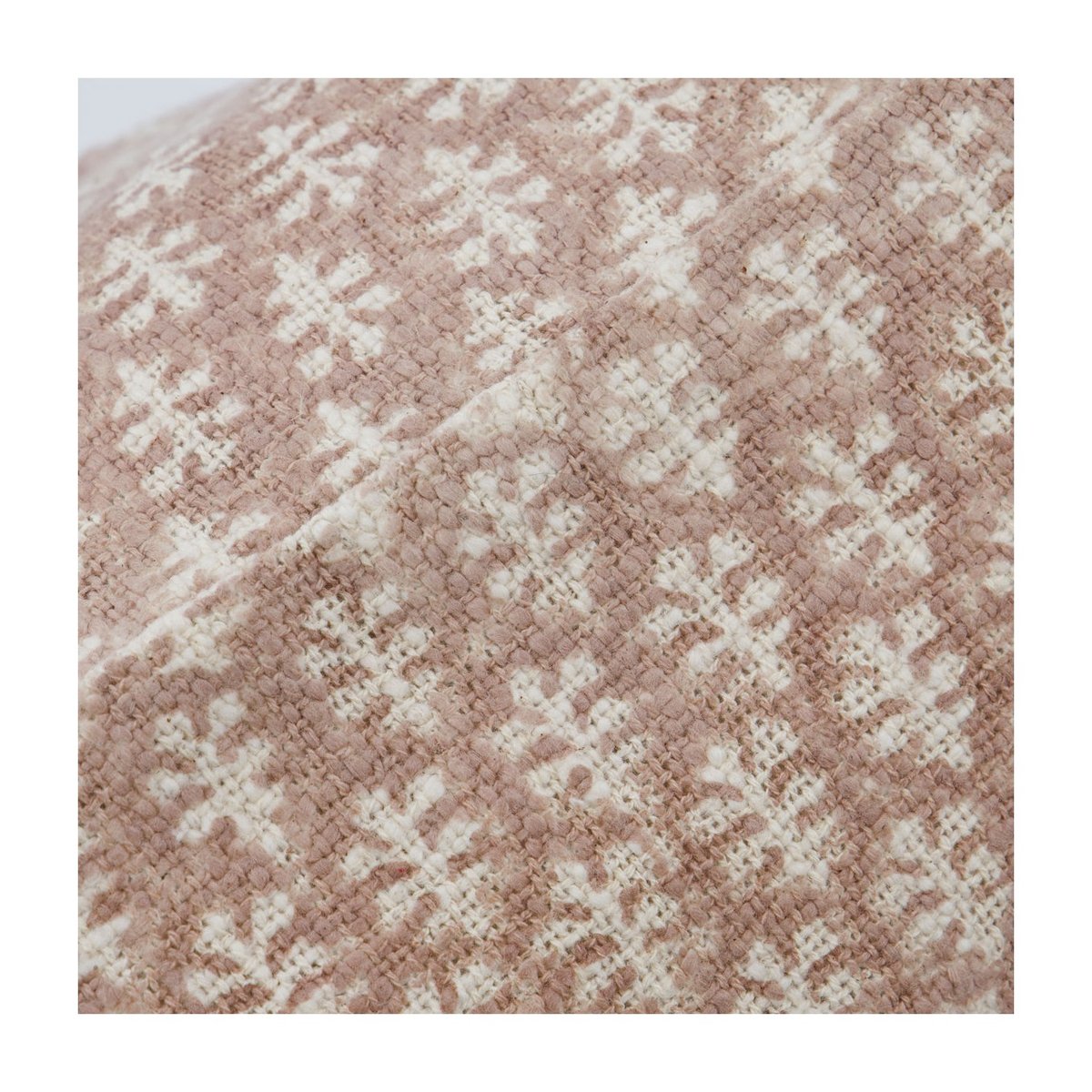 Housse de Coussin Relief rose, HOUSE DOCTOR