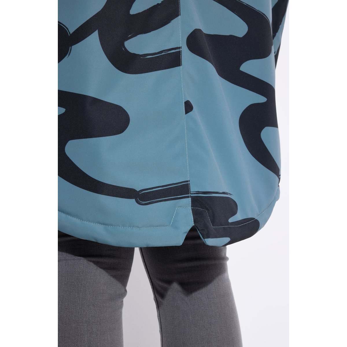 Manteau technique HYPRAR imperméable gris turquoise, ULLA POPKEN