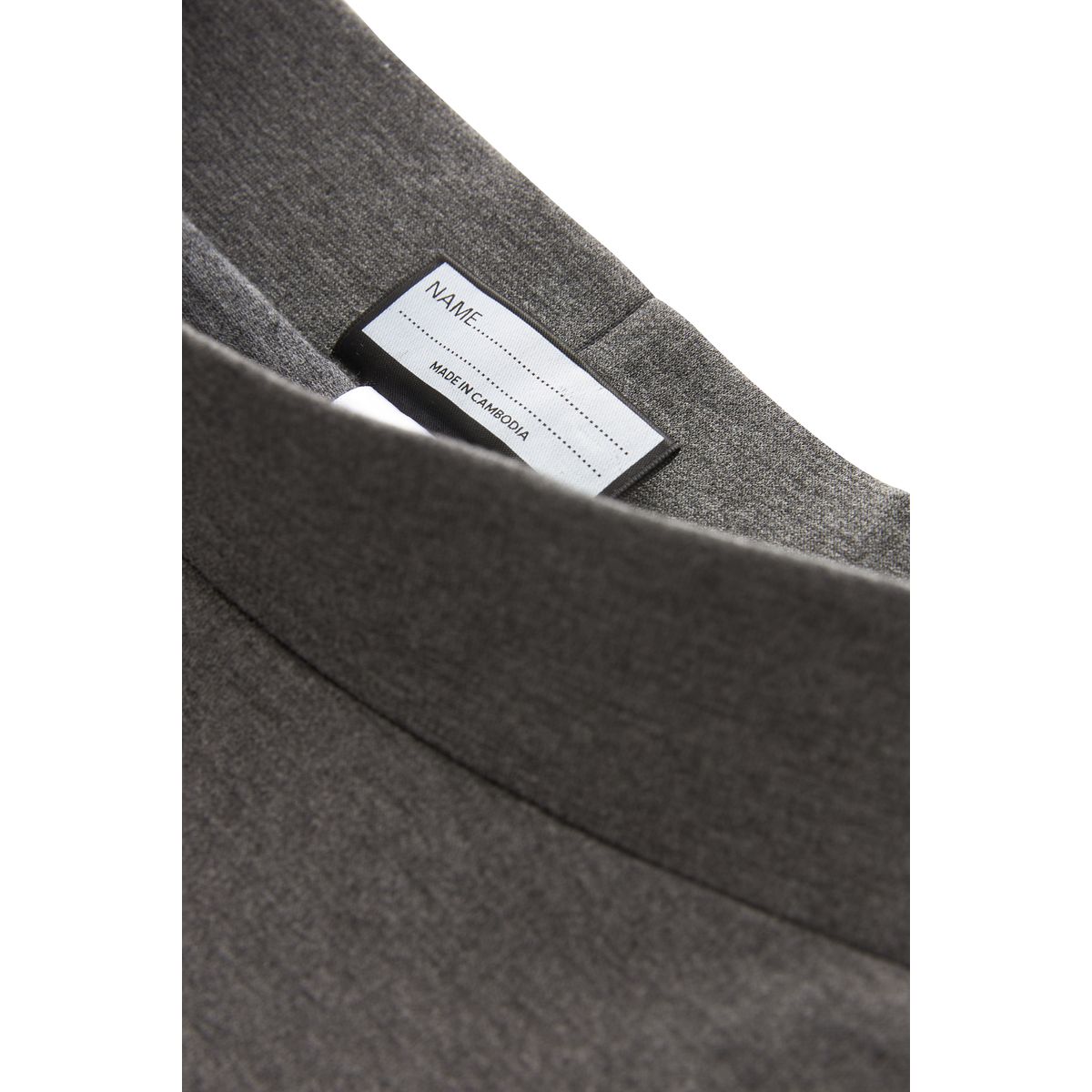 Jupe-short patineuse d'école en jersey stretch gris, NEXT