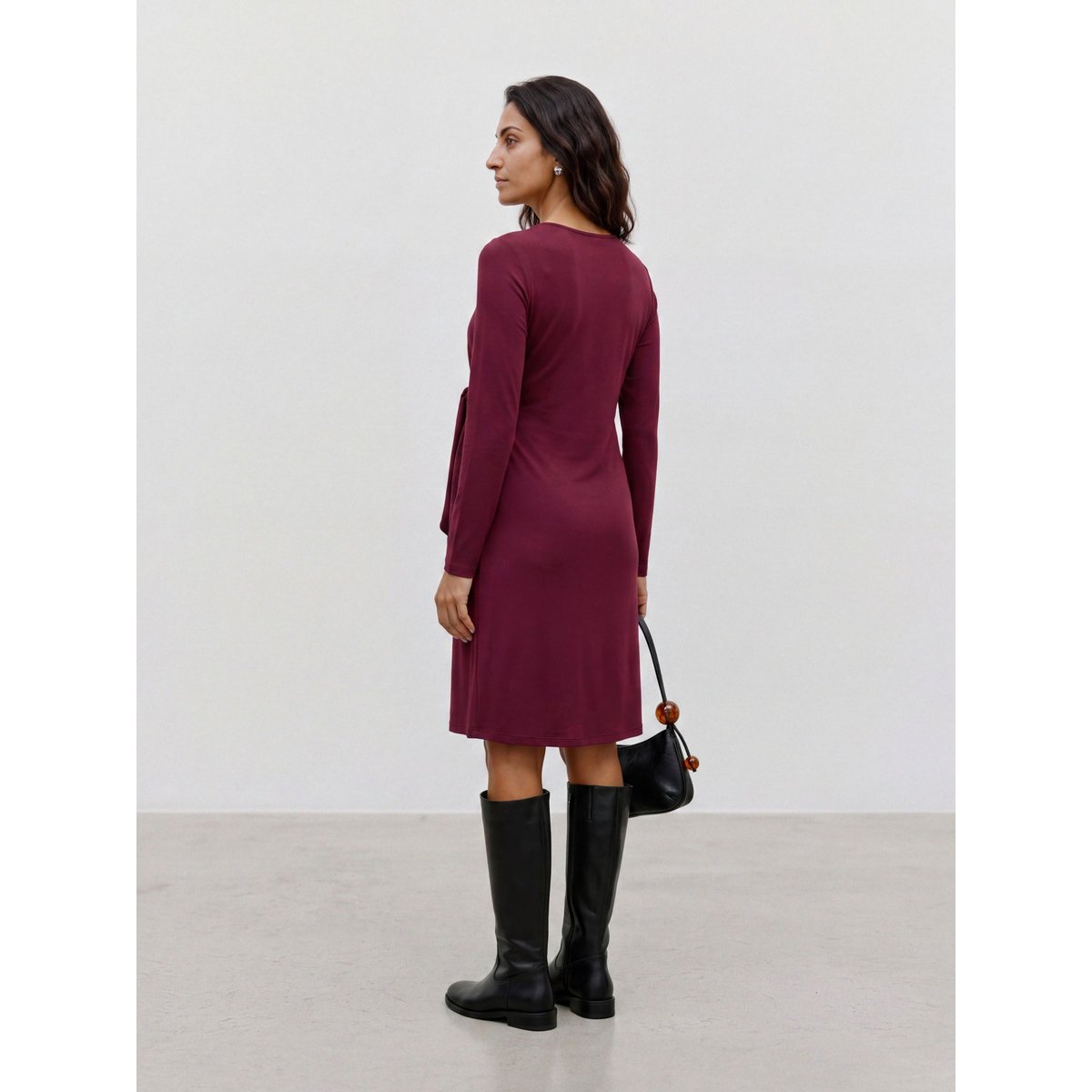 Robe windsor wine, VERO MODA