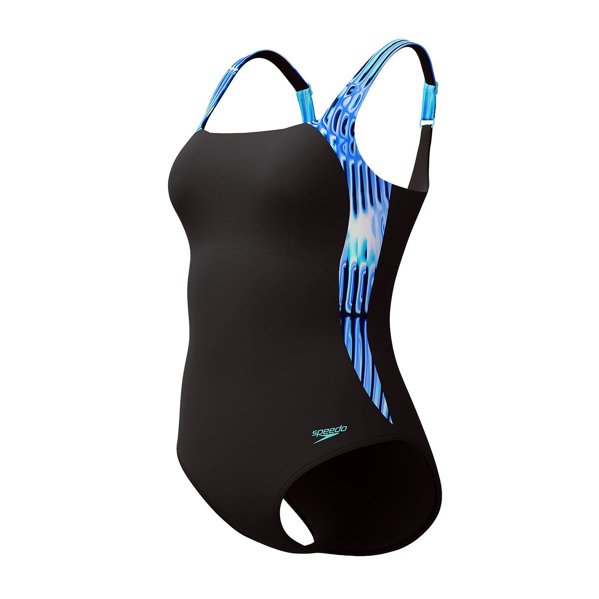 Maillot de bain 1 pièce piscine Luna Lustre bleu/violet, SPEEDO
