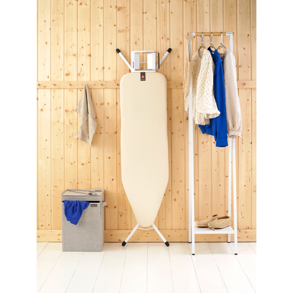 Table à repasser IRONING BOARD STEAM IRON REST ecru, BRABANTIA