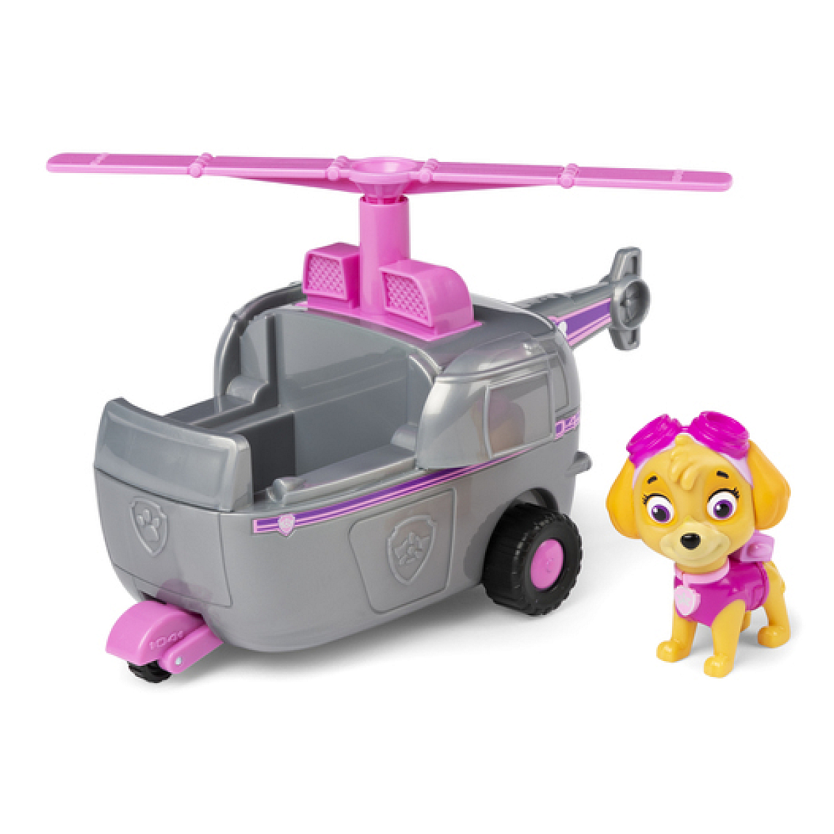 La Pat Patrouille Hélicoptère avec figurine Skye multicolore, SPIN MASTER