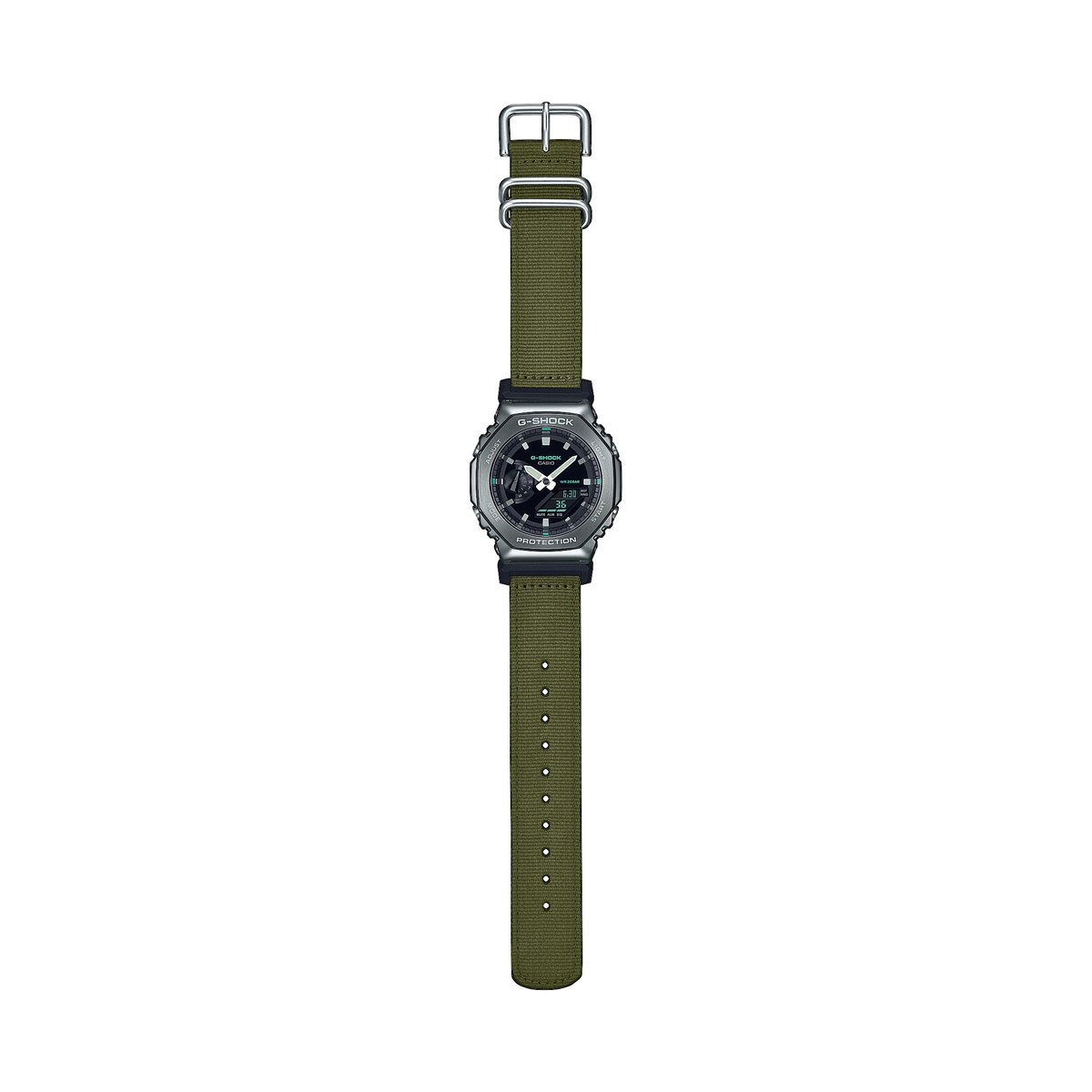 Montre Analogique Digital CASIO G-SHOCK noir noir kaki, G-SHOCK