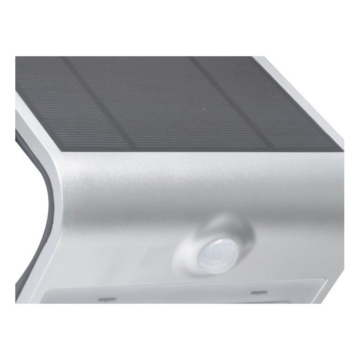 Applique Murale extérieure Solaire Efficace Tournesol Argent argent, MILLUMINE