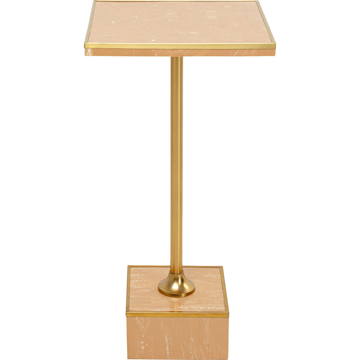 Table d appoint Mounty 25x25cm marron, KARE DESIGN
