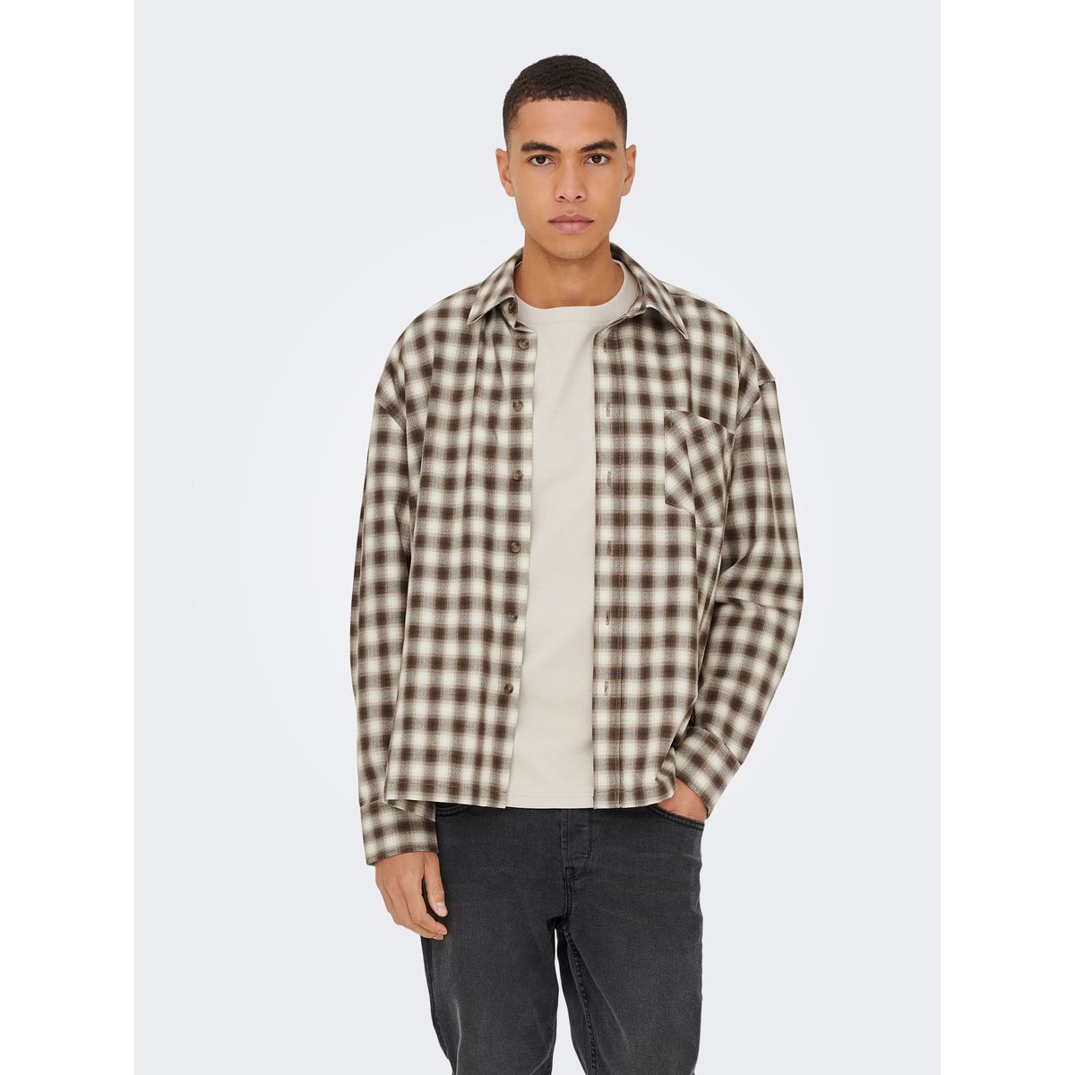 Chemise walnut, ONLY & SONS