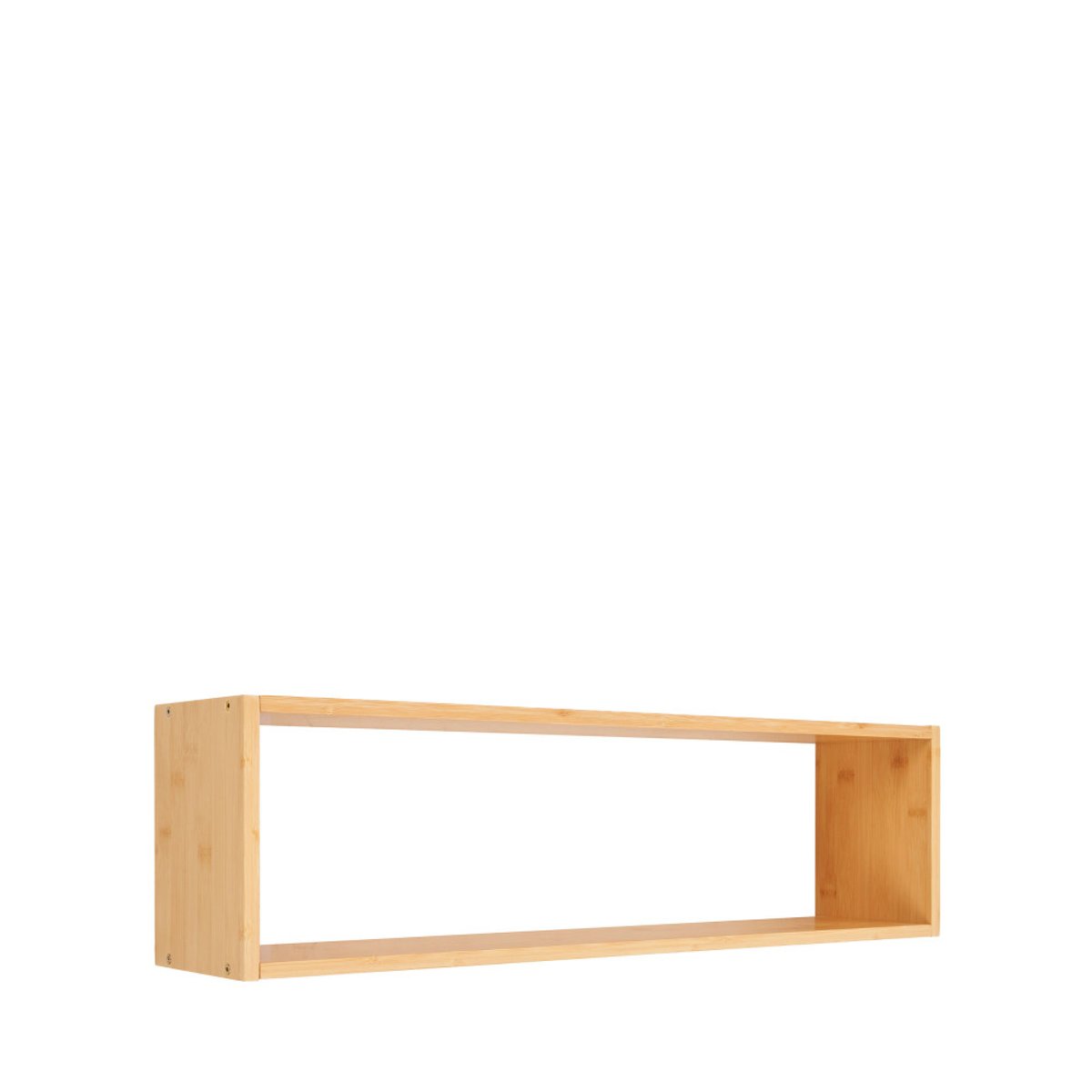 Etagère mural en bambou L70cm- EMBER bois clair, HOUSE NORDIC