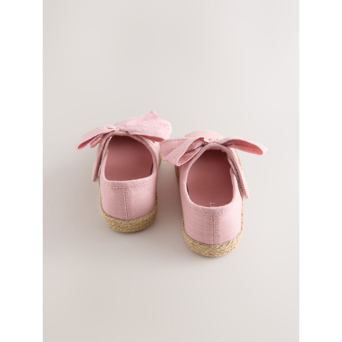 Espadrilles à nœud blanc, NEXT