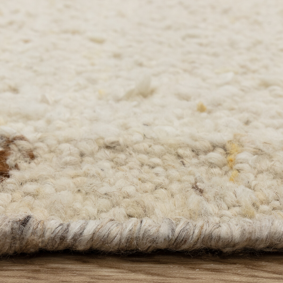 Napa Reversible Wool Border Rug natural, SO'HOME