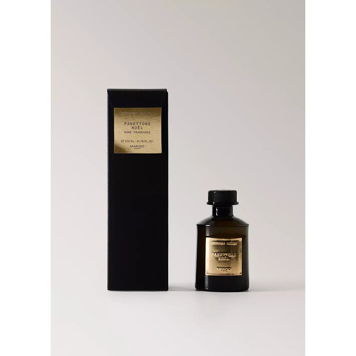 Diffuseur de parfum mikado Panetone 500 ml or, MANGO HOME
