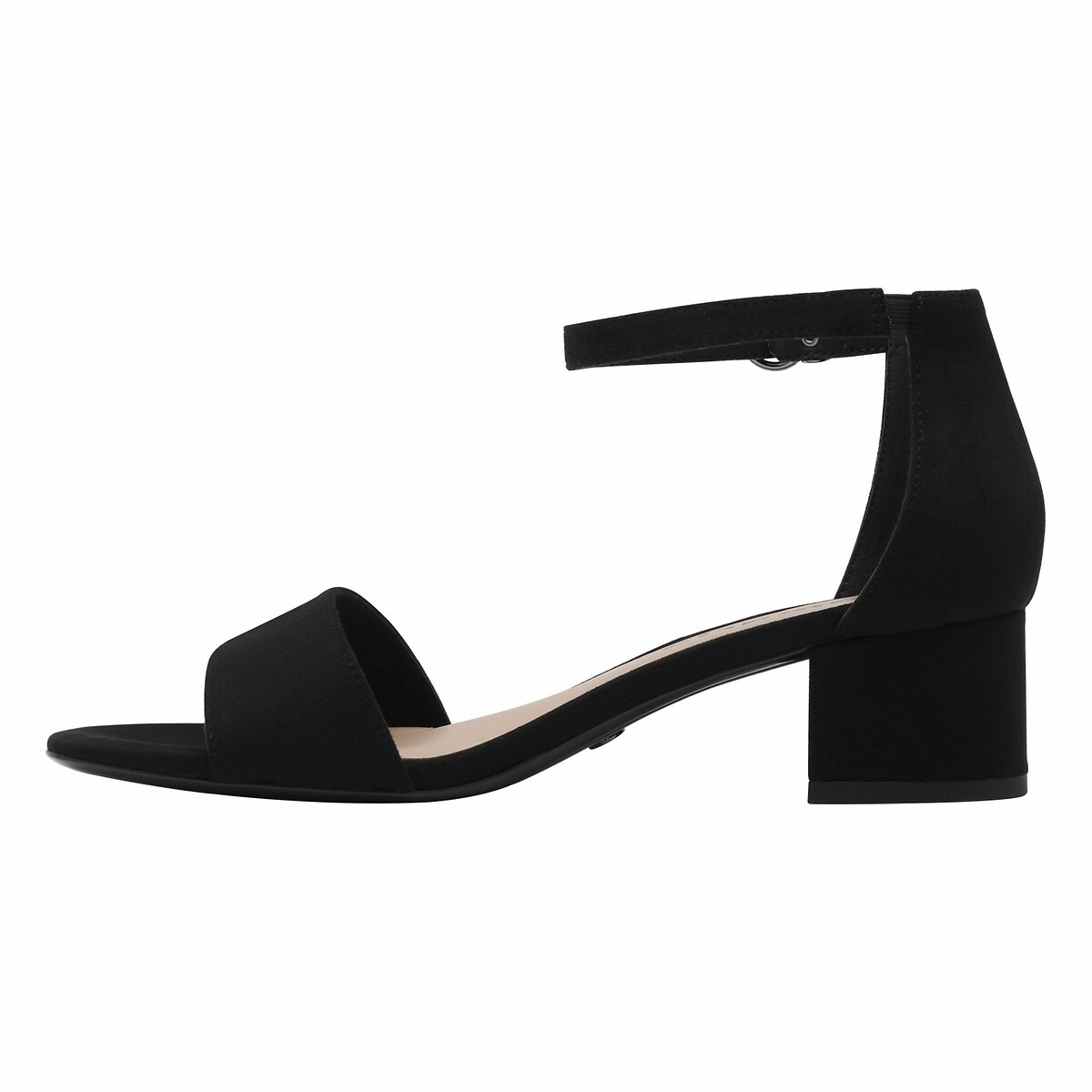 Sandali con tacco basso nero , TAMARIS