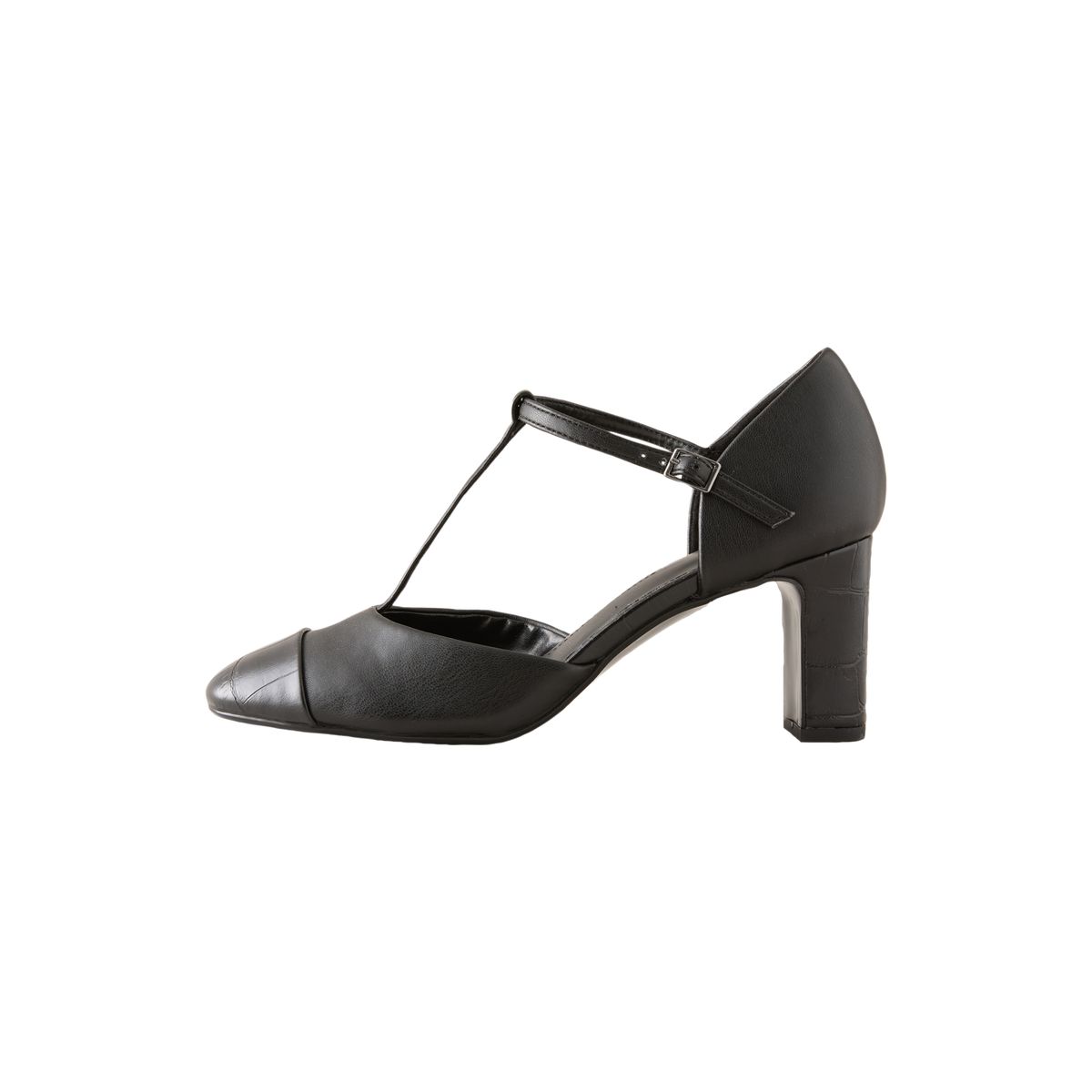 Salomé à talons en 2 parties forever comfort® noir, NEXT