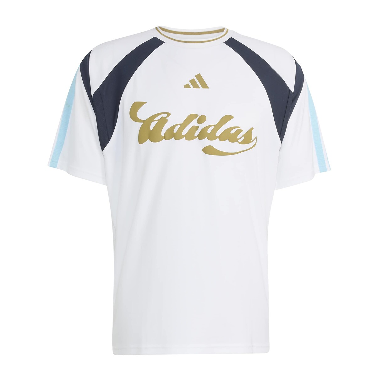 T-shirt manches courtes en jersey HOUSE OF TIRO blanc, ADIDAS SPORTSWEAR