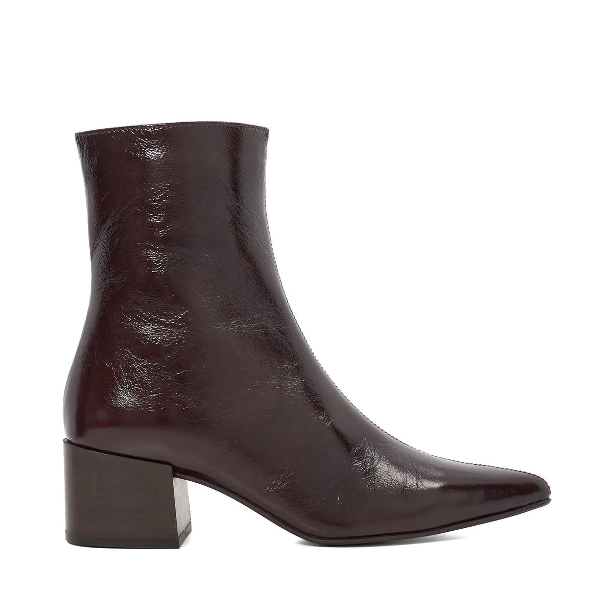 Bottines à talons carrés - PAMI brown-leather, DUNE LONDON